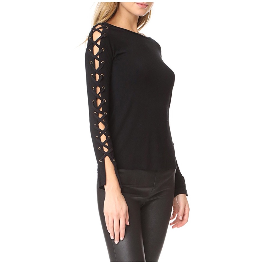 Bailey 44 Beanstalk Bateau Neck Long Sleeve Top View 3